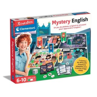 CLEMENTONI - PRESCHOOL GAMES - Mystery English -52609. Dimensions : 37