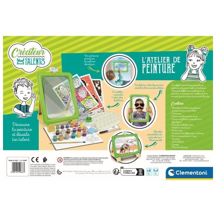 Clementoni - L'atelier de peinture - 52667