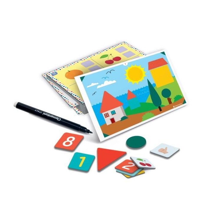 Clementoni - Mallette Chiffres Formes - 52676