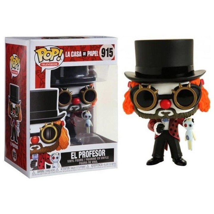 Figurine Funko Pop! TV : La Casa de Papel - Professor O Clown