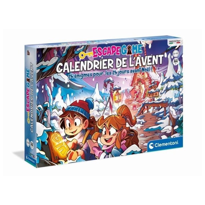 Clementoni - Calendar Escape Game - 52686