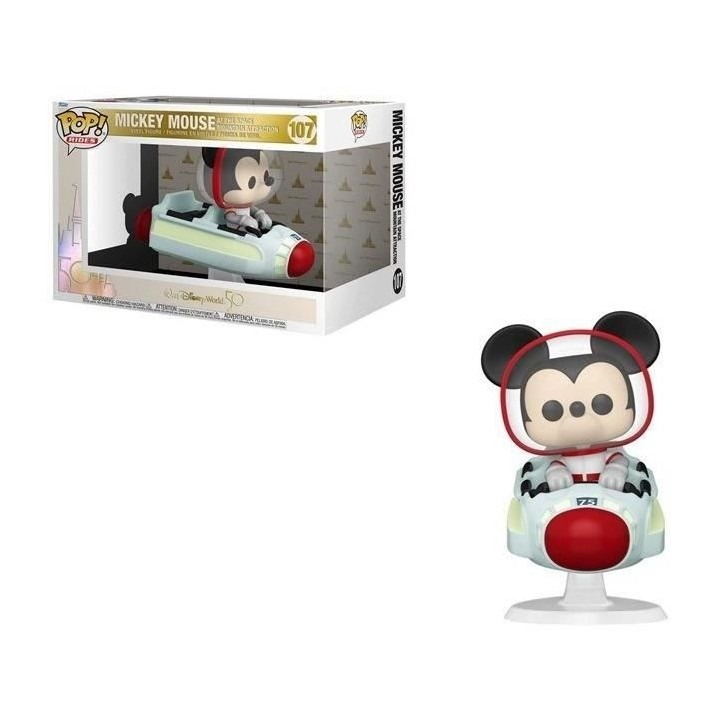 Figurine Funko Pop! Ride SUPDLX: WDW50- Space Mountain w/MM