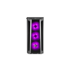 COOLER MASTER LTD BOITIER PC MasterBox MB520 - Moyen Tour- Façade Dark - RGB - Noir - Verre trempé - Format ATX (MCB-B520-KGNN