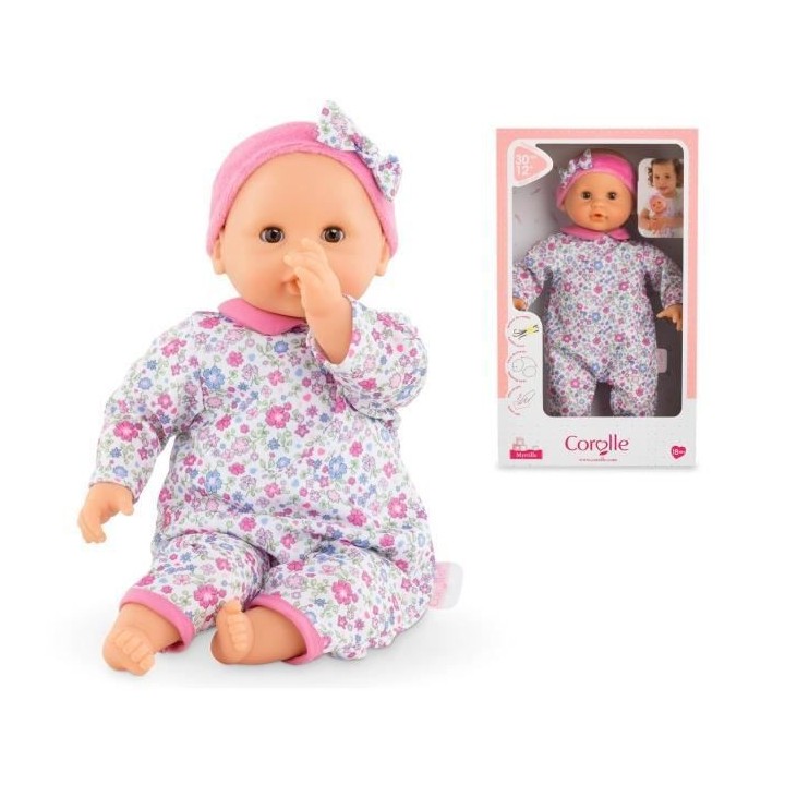 COROLLE - Mon Premier Poupon - Bébé Calin Myrtille - 30cm - des 18 m