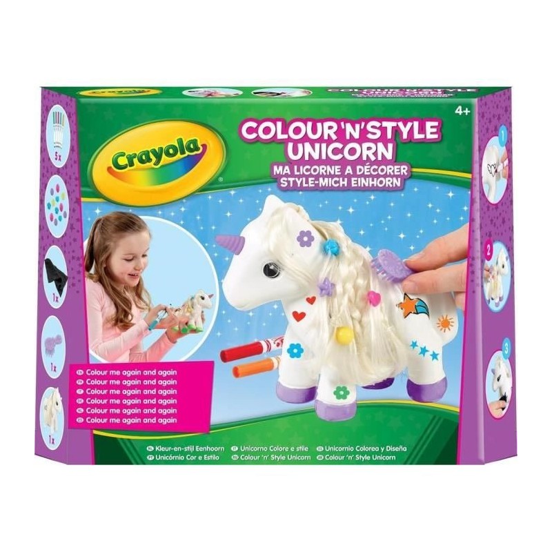 CRAYOLA Décore ta Licorne