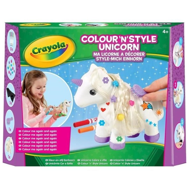 CRAYOLA Décore ta Licorne