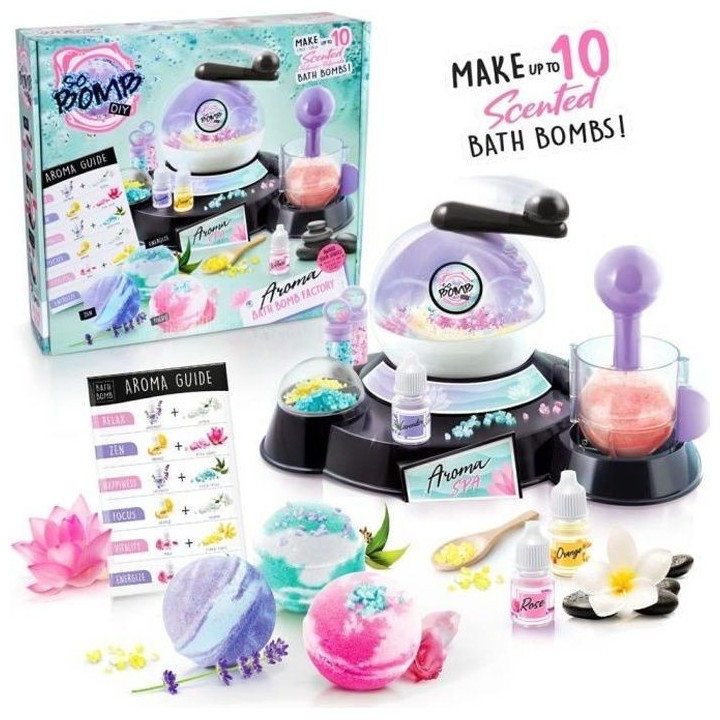 CANAL TOYS - So DIY - La Fabrique a bombes de bain -Aromathérapie - S
