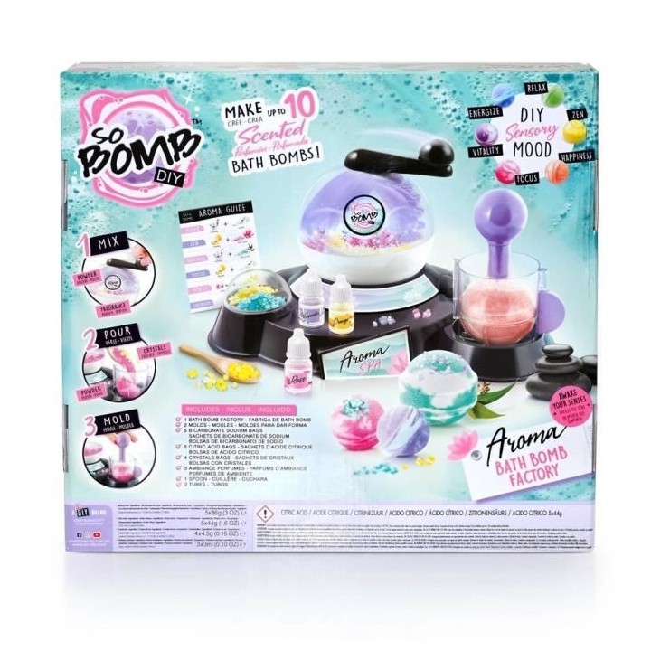 CANAL TOYS - So DIY - La Fabrique a bombes de bain -Aromathérapie - S
