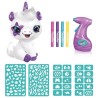 CANAL TOYS - Style 4 ever - Ma licorne en peluche a personnaliser - Peluche Spray Art - OFG 228