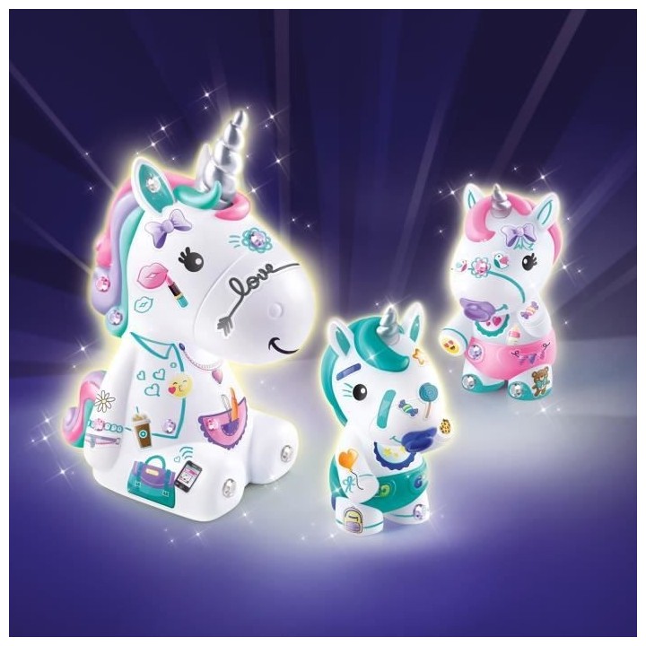 Canal Toys - La Famille Licorne - Figurines Maman licorne et de ses de