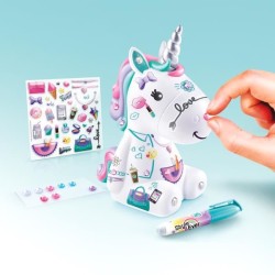 Canal Toys - La Famille Licorne - Figurines Maman licorne et de ses deux bébés a décorer - Style 4 Ever- des 6 ans - OFG252