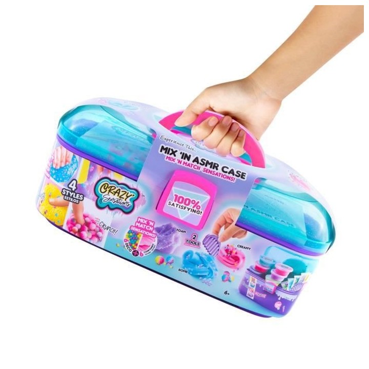 Canal Toys - Mallette ASMR composants et textures satisfaisants - Craz