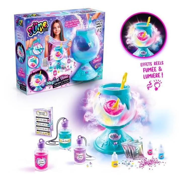 Canal Toys - Fabrique a potions magiques - Slime color change - Avec
