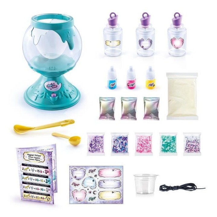 Canal Toys - Fabrique a potions magiques - Slime color change - Avec