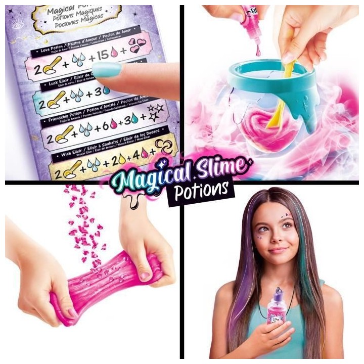 Canal Toys - Fabrique a potions magiques - Slime color change - Avec