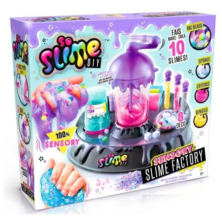 Canal Toys- Slime Factory Sensory- Fabrique ta Slime DIY et ajoute des