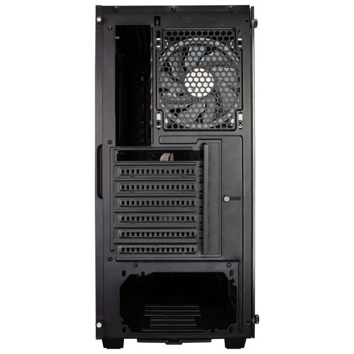 XIGMATEK BOITIER PC Venom X - Moyen Tour - Noir - Verre trempé - Form