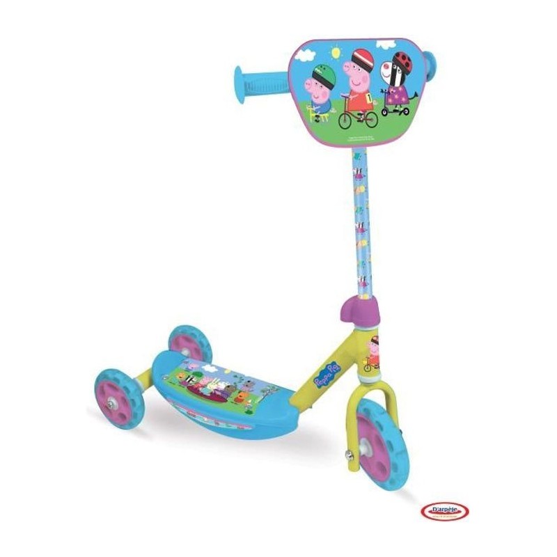 PEPPA PIG Trottinette 3 roues - D'ARPEJE