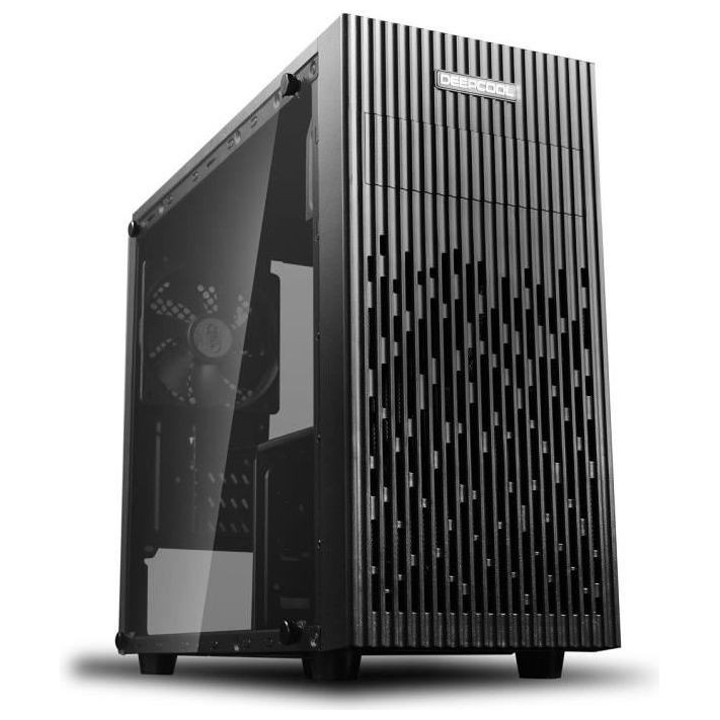 DEEPCOOL BOITIER PC Matrexx 30 - Noir - Verre trempé - Format Micro A