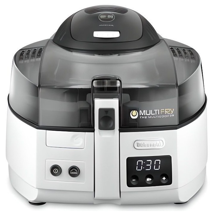 DELONGHI FH1173/2 Friteuse sans huile MultiFry - Blanc/Noir