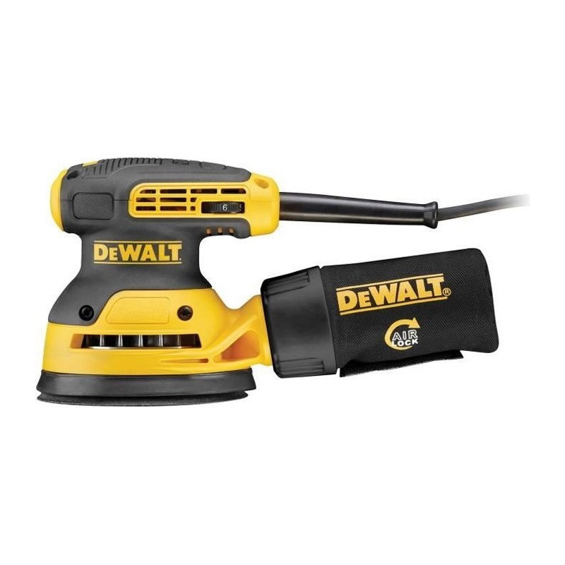 Ponceuse excentrique filaire 280W DEWALT - 125 mm - DWE6423-QS