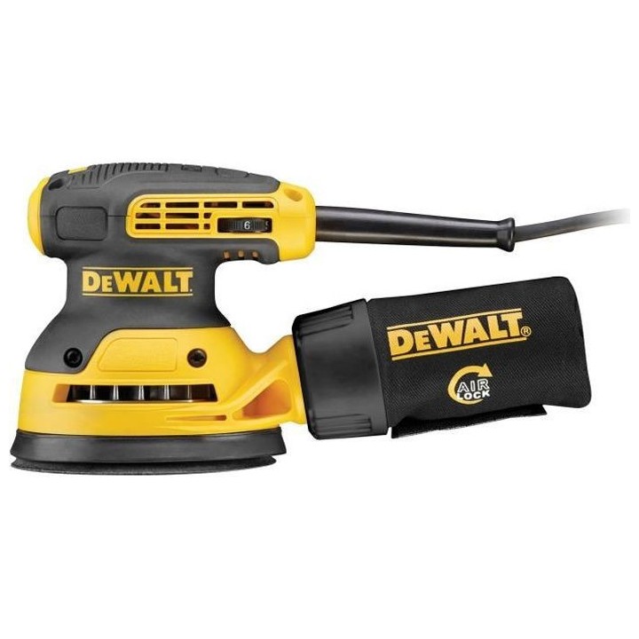 Ponceuse excentrique filaire 280W DEWALT - 125 mm - DWE6423-QS