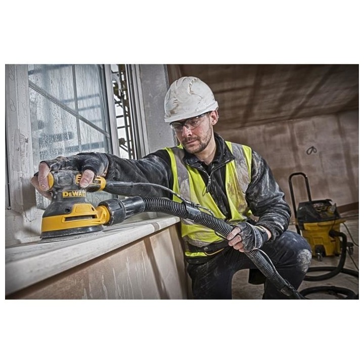Ponceuse excentrique filaire 280W DEWALT - 125 mm - DWE6423-QS