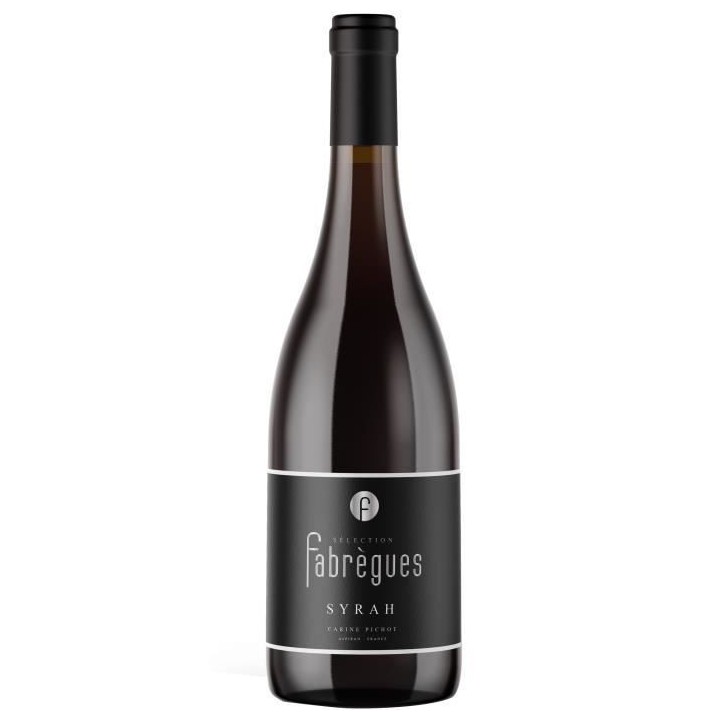 Sélection Fabregues 2021 Syrah Pays d'Oc - Vin rouge de Languedoc