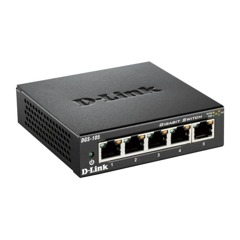 DLINK - DGS105 Switch 5 ports Gigabit