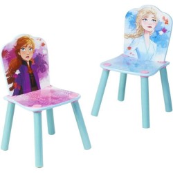 Disney La Reine des Neiges 2 - Ensemble d'une table et 2 chaises pour enfants