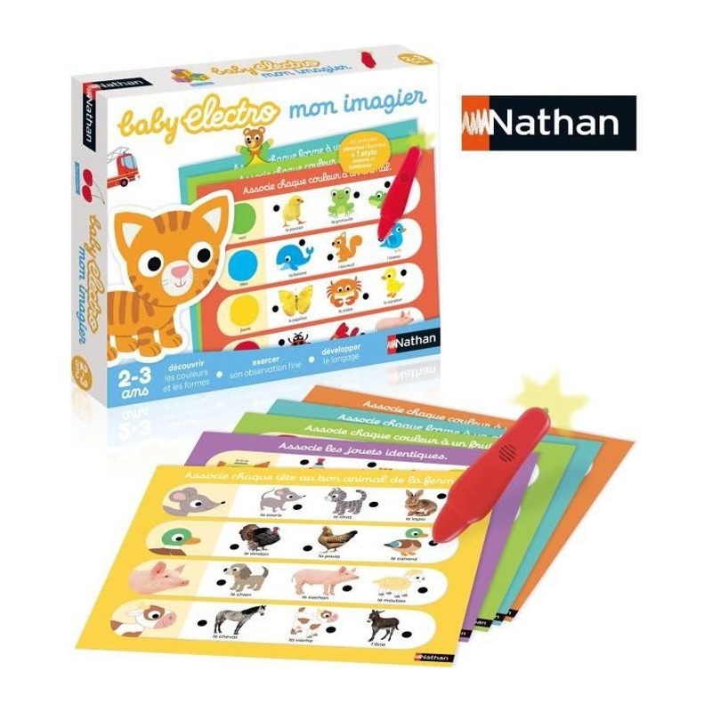 Nathan Baby Electro - Mon imagier