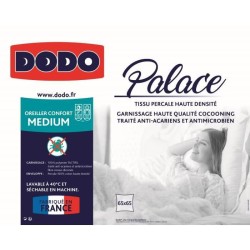 DODO Oreiller Percale Anti-Acariens PALACE - 65 x 65 cm