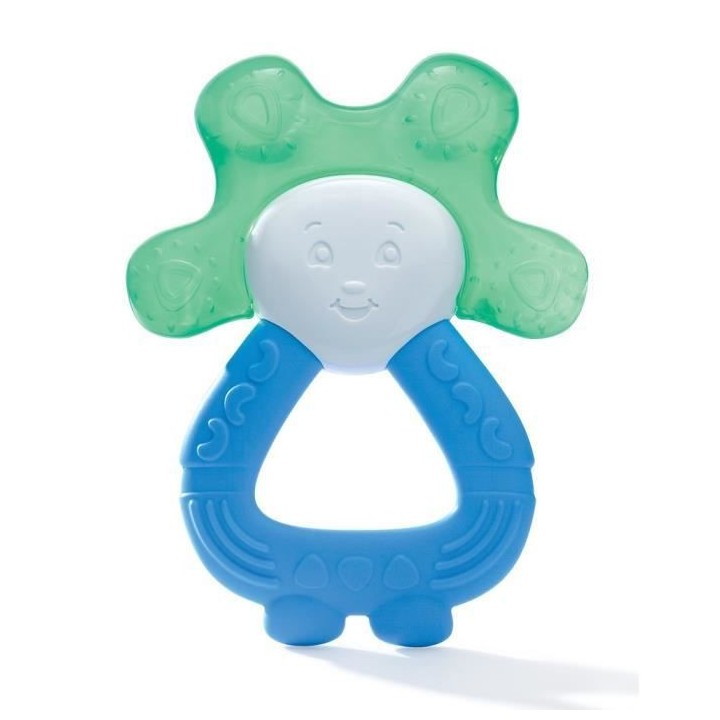 Dodie - Anneau de dentition 2 en 1 Bleu/Vert