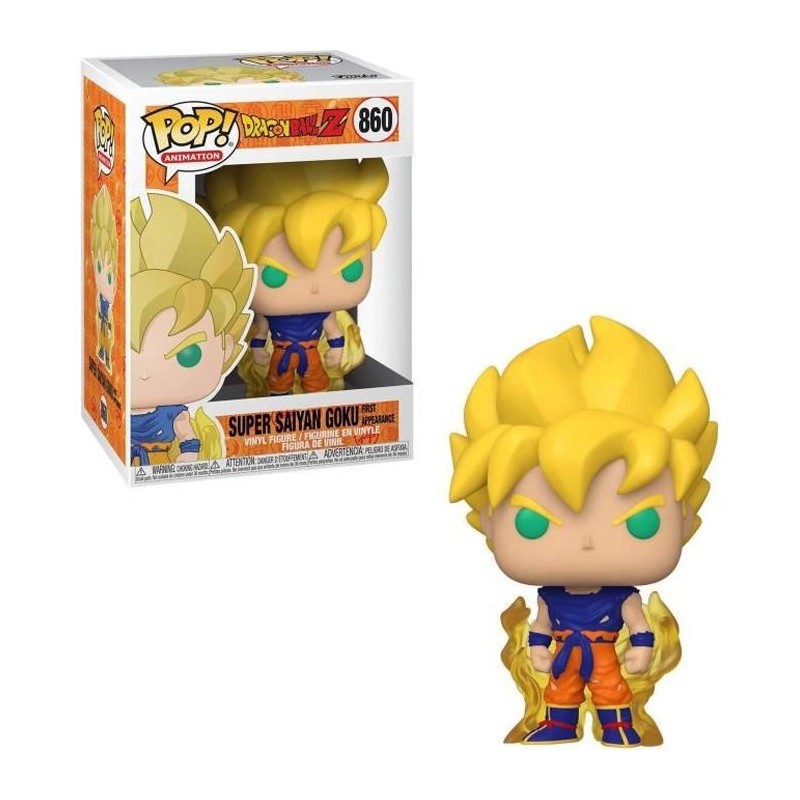 Figurine Funko Pop! Animation : Dragon Ball Z - Super Saiyan Goku (First appearence)