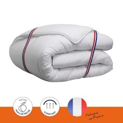 DODO Couette chaude 400gr/m² COUNTRY 200x200 cm blanc