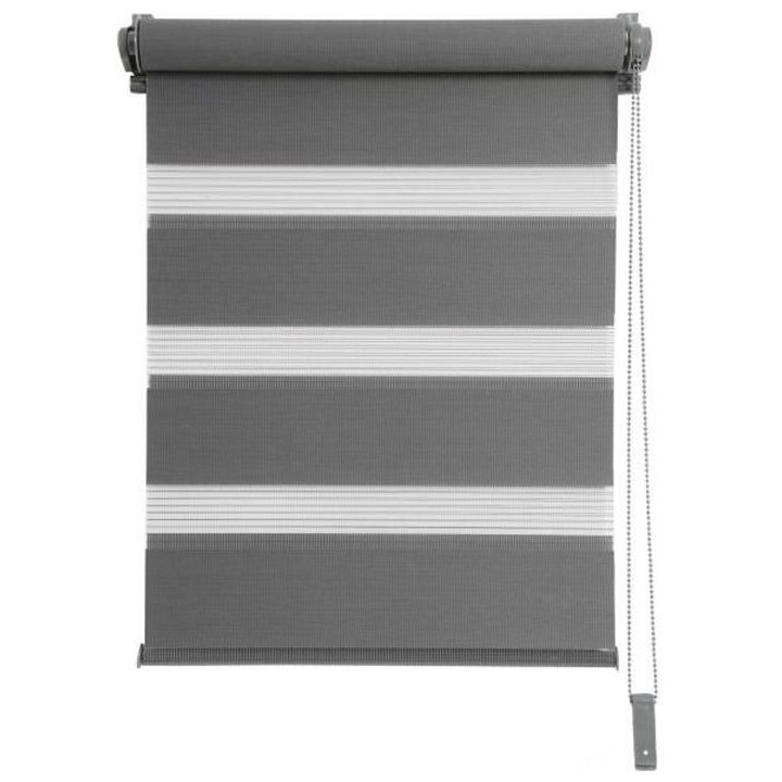 DOMDECO Store jour et nuit sans perçage - Gris anthracite - 52x190 cm