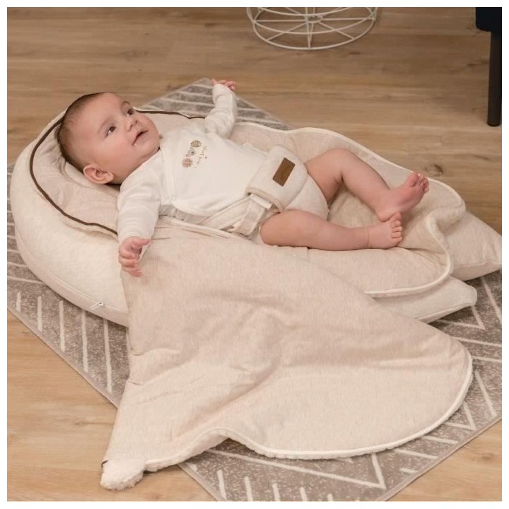 DOMIVA Coussin grossesse 4 en 1 Nova - 100% Polyester - Multifonctions