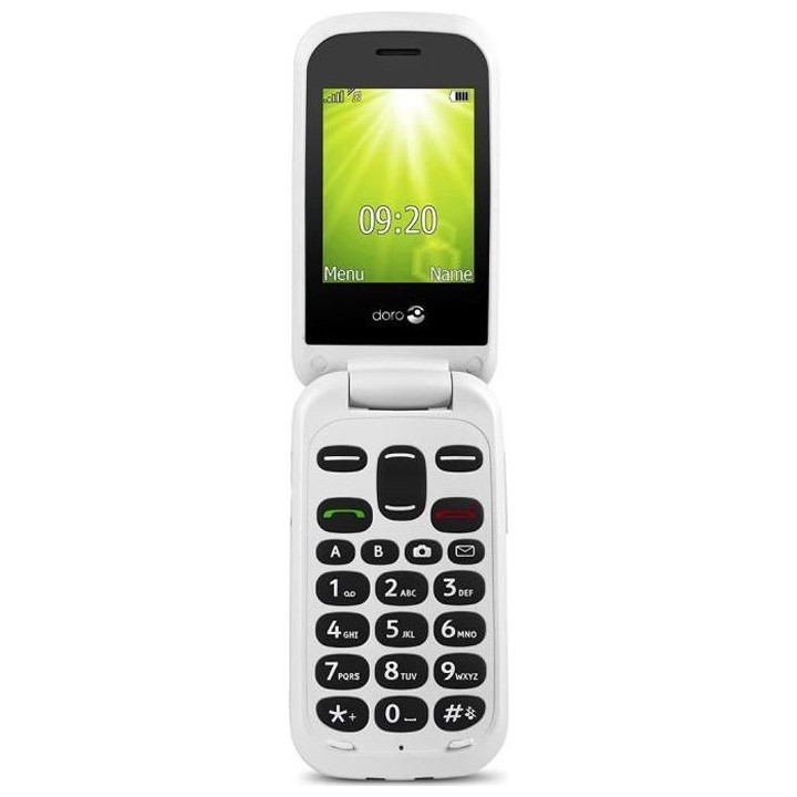 Doro 2404 blister Red/White