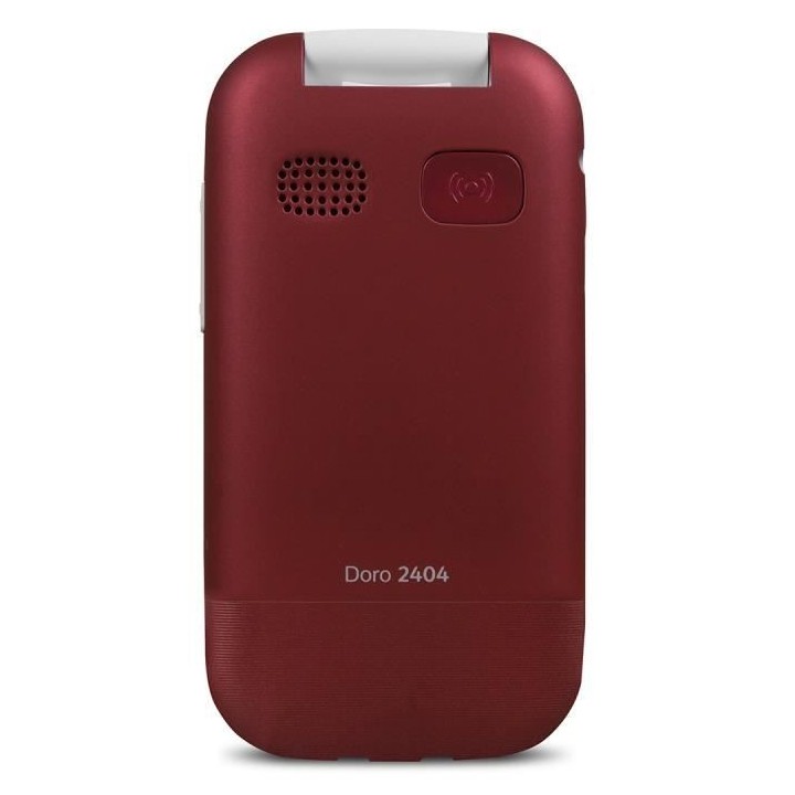 Doro 2404 blister Red/White