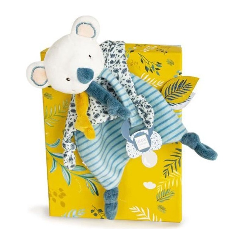 DOUDOU ET COMPAGNIE Yoca le Koala - Doudou Attache-sucette