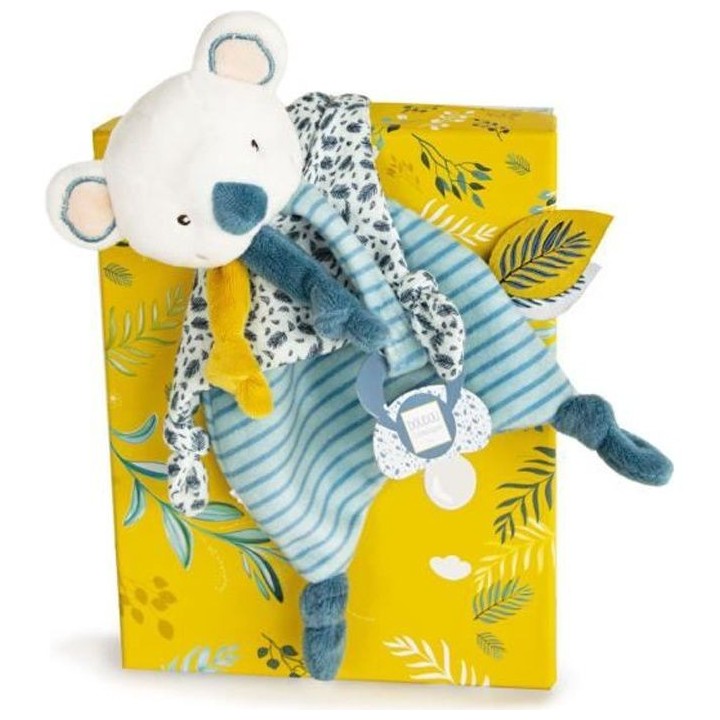 DOUDOU ET COMPAGNIE Yoca le Koala - Doudou Attache-sucette