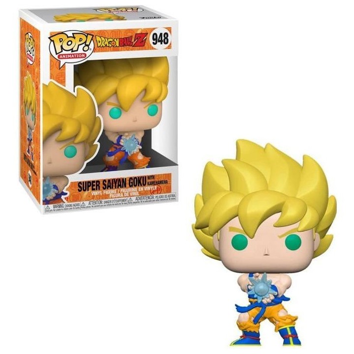 Figurine Funko Pop! Animation : Dragon Ball Z S9 - SS Goku w/ Kamehame