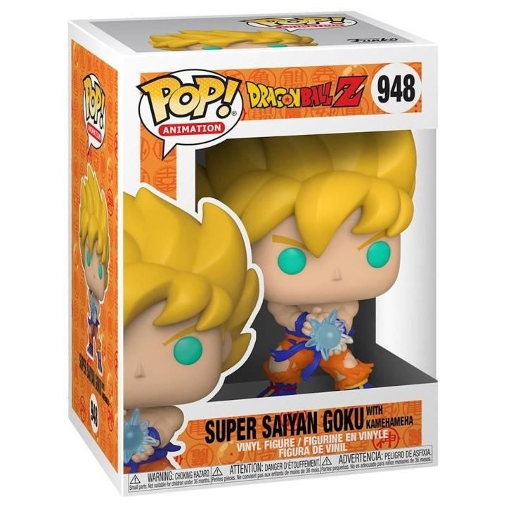 Figurine Funko Pop! Animation : Dragon Ball Z S9 - SS Goku w/ Kamehame