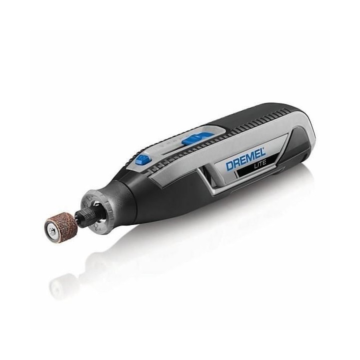 Outil multifonctions sans-fil - Dremel Lite 7760 (livré avec 15 acces