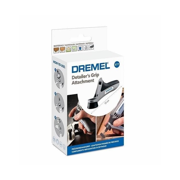 Adaptation poignée de précision Dremel 577