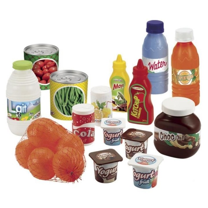 ECOIFFIER CHEF Pack Drive Accessoires Dinette - 20 pieces - 100% chef