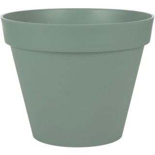 EDA PLASTIQUE - Pot de fleur rond Toscane - Ø 40 x H31 cm - 23 L - Ve