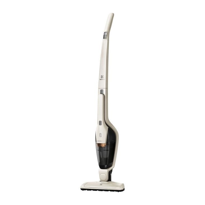 ELECTROLUX EERC75SW - Aspirateur Balai Ergorapido 2 en 1 - 18V- sans sac - Brosse articulée