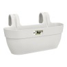 ELHO - Pot de fleurs - Vibia Campana Easy Hanger Large - Blanc Soie - Balcon extérieur - L 24.1 x W 46 x H 26.5 cm