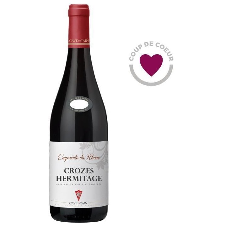 Empreinte du Rhône Cave de Tain 2019 Crozes Hermitage - Vin rouge de
